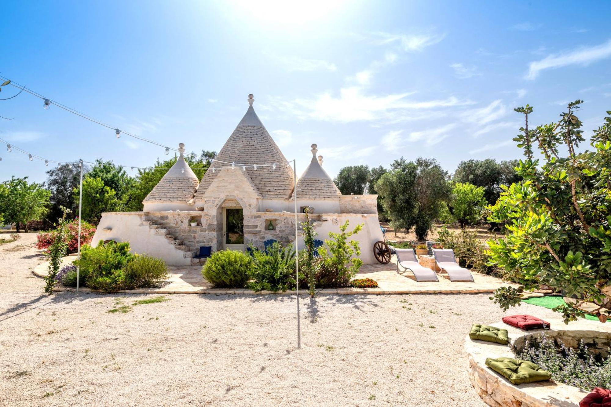 チェーリエ・メッサーピカ Il Trullo Di Mariangelaヴィラ エクステリア 写真