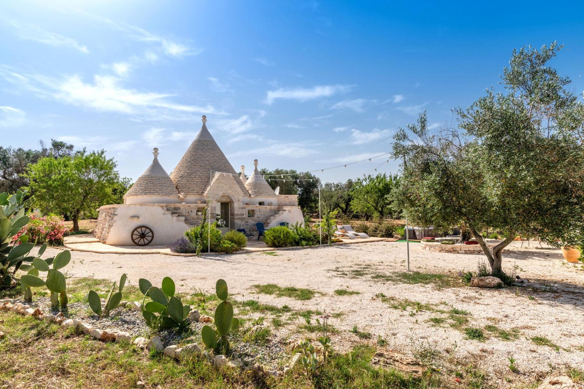 チェーリエ・メッサーピカ Il Trullo Di Mariangelaヴィラ エクステリア 写真